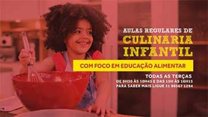 Oficinas Regulares de Culinária Infantil com Foco em Educação Alimentar